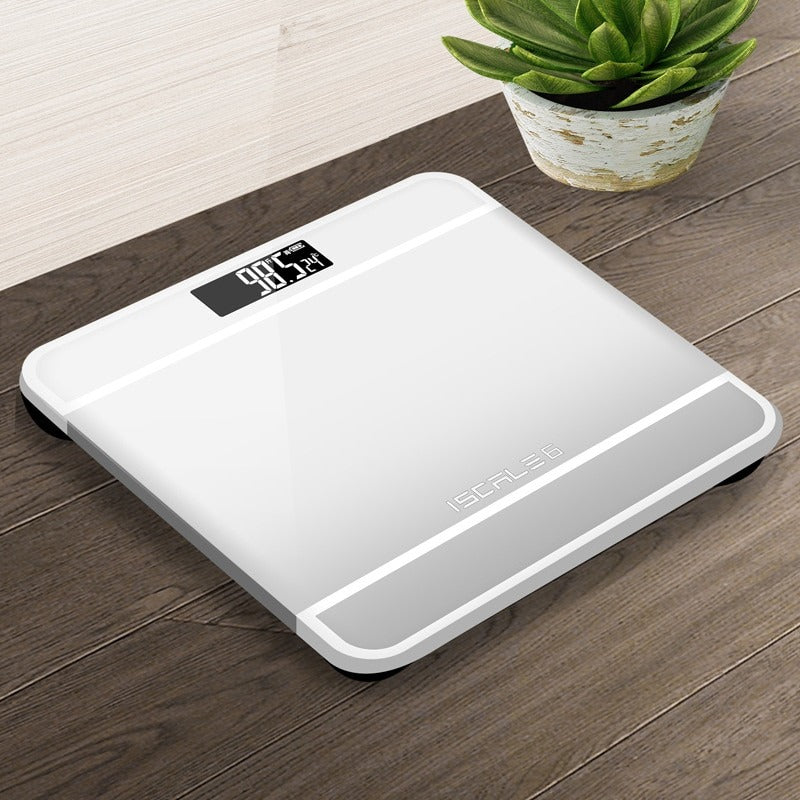 180kg Digital Body Weight Scale Precision Electronic Weighing Machine High Accuracy Cell Operated Bathroom And Personal Health Scale (Random Color)