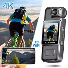 Ultra HD 4K WiFi Mini Camera Portable Digital Video Recorder Police BodyCam Infrared Night Vision Sports DV Riding Camcorder