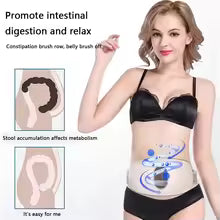 Rechargeable Waist Slimming Belt Fitness Massager Weight Loss Body Shaping Constipation Relief Instrument