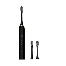Sonic Electric Toothbrush 3 Brush Heads for Adults IPX7 Waterproof DuPont Brush Head USB Rechargeable High Frequency Cleaning