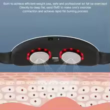 Rechargeable Waist Slimming Belt Fitness Massager Weight Loss Body Shaping Constipation Relief Instrument