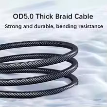 NNBILI 120W USB C and USB A charging cables with LED display screen, USB C=C-C，USB A=A-C,Xiaomi iPhone、 Samsung not compatible